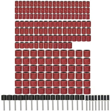 384PCS Drum Sanding Kit For Dremel Nail Drill Bits Accessories Rotary Tool Set TAPDRA Spare Part