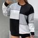 thumbnail image 2 of Gibobby Sudaderas para mujer oferta Sudadera de Manga Larga para Mujer de Gran tamaño de otoño de Talla Grande(Negro,XG), 2 of 5