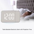 thumbnail image 1 of YAOMOBB Digital Alarm Clock Adjustable Brightness Digital Clock Projectable Large Display Mirror Alarm, 1 of 6