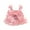 Pink, variant on Tvtnvo Dog Clothes Pet Wedding Dress Dog Costume with Leash Hook Elegant Bow Back Soft Breathable Relaxed Suit for Parties Celebrations Photoshoots Daily Walks Pink