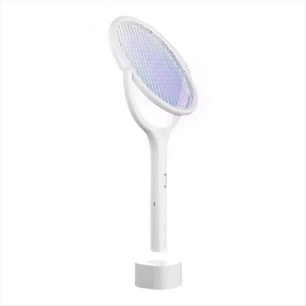 Matamoscas Eléctrico 5 en 1 de Carga Rápida con Señuelo para Moscas, Insectos y Seguridad, Lámpara Aislante A Batería, ABS, Ajustable.