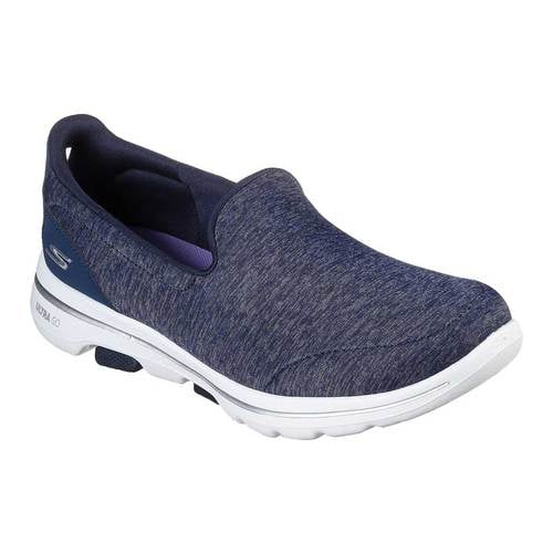womens navy blue sketchers