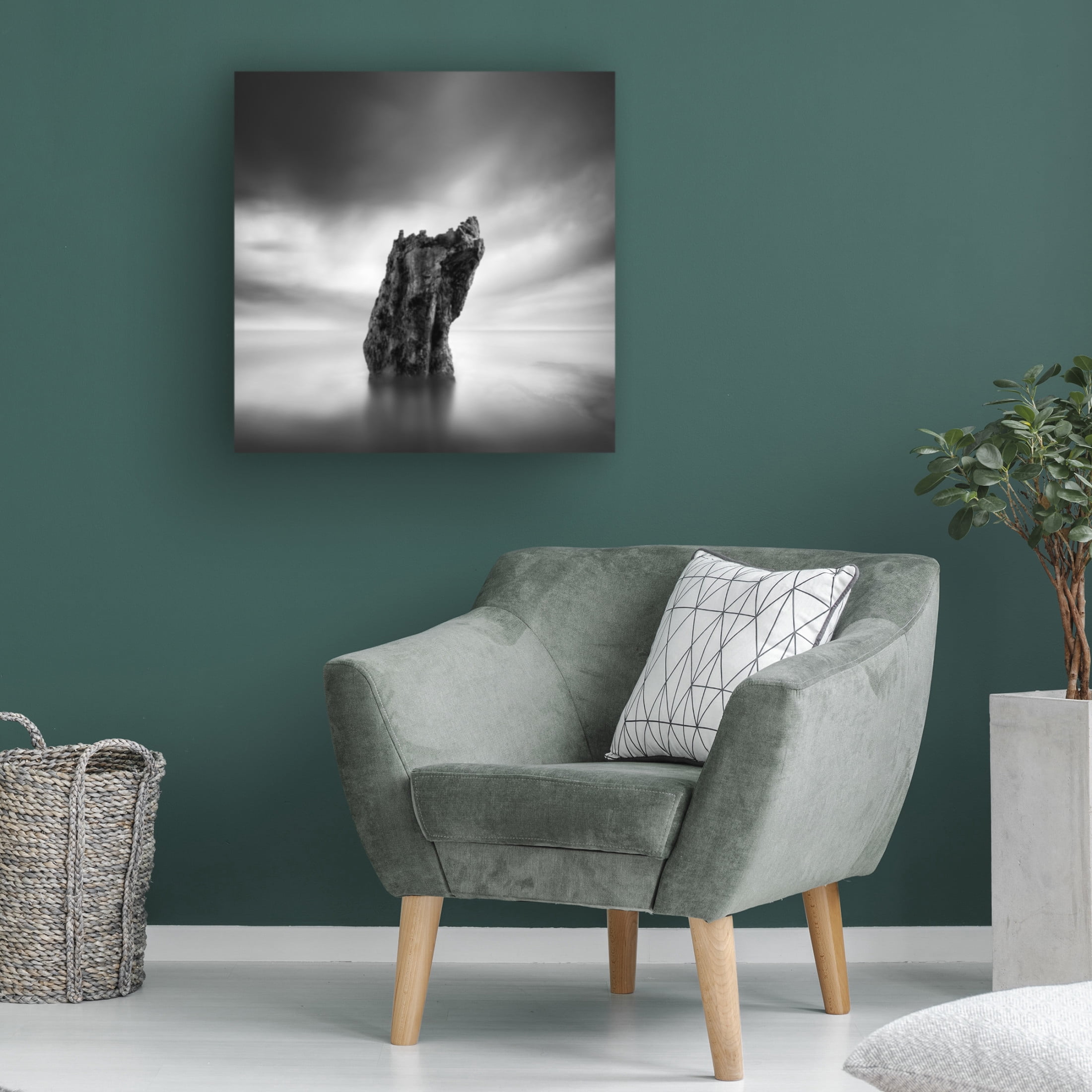 Canvas Wall Art - George Digalakis 'Awakening' Wall Art for Living Room, Bedroom, or Office D?cor by Trademark Fine Art - 14 x 14 Inches