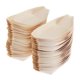 thumbnail image 4 of Bandeja de madera con forma de barco de 100 piezas, plato para sushi, ensalada, postre, vajilla para banquetes 170x85mm, 4 of 9