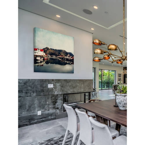 Marmont Hill "Mountain Living" by Ingrid Beddoes Painting Print on Wrapped Canvas