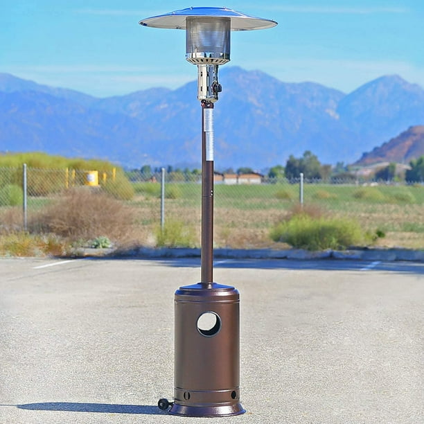 Hmercy Outdoor Heater Patio Heaters Commercial Propane Gas Winter Heater 48000 Btu Floor Standing With Wheels For Bedroom Garden Wedding Party Walmart Com Walmart Com