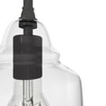 thumbnail image 4 of Hunter - Dunshire 1-light Noble Bronze, Mini Pendant Light, Dimmable, Casual Style, Bell Shaped, for Bedrooms, Dining, Living Rooms - 19656, 4 of 7