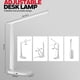 thumbnail image 3 of Lámpara de escritorio Honeywell Sunturalux™ LED regulable con puerto USB HWT-H2W, 3 of 6