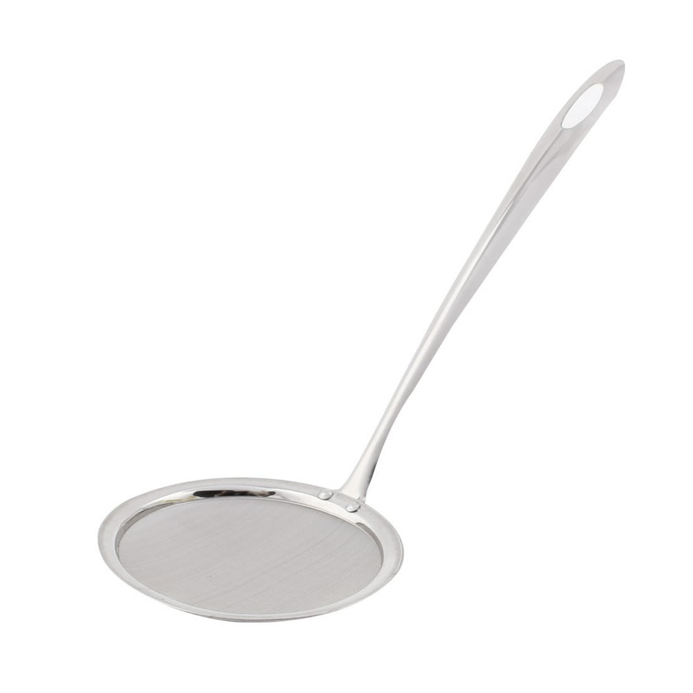 Household Kitchenware Metal Oil Grease Mesh Strainer Spoon Ladle
