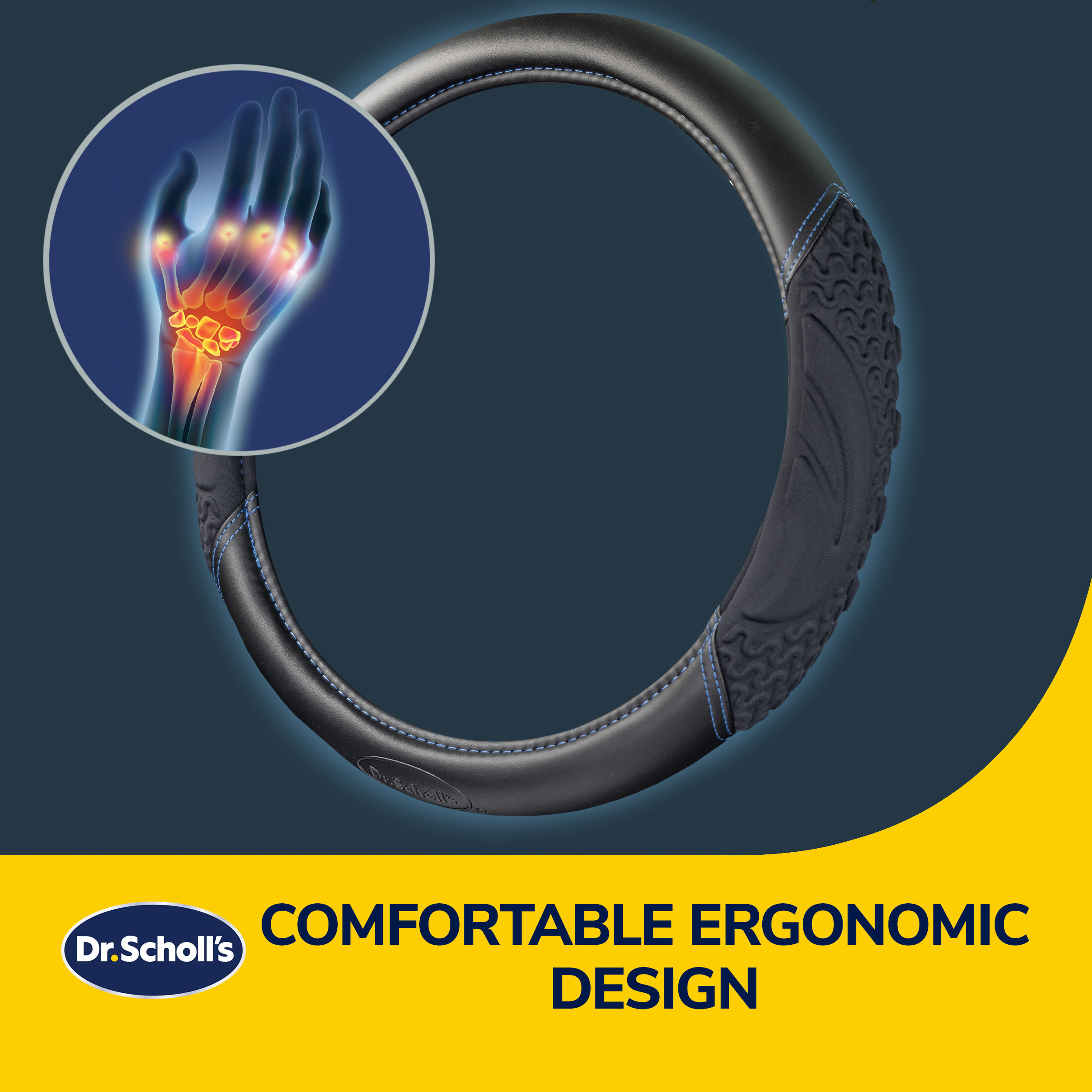Dr. Scholl's Gel Memory Foam Steering Wheel Cover photo 4