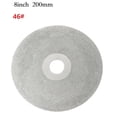 thumbnail image 1 of 1 Pce 200Mm 8 Pouces Roues Plates à Revêtement Diamant pour Meulage et Polissage Lapidaire, 1 of 7