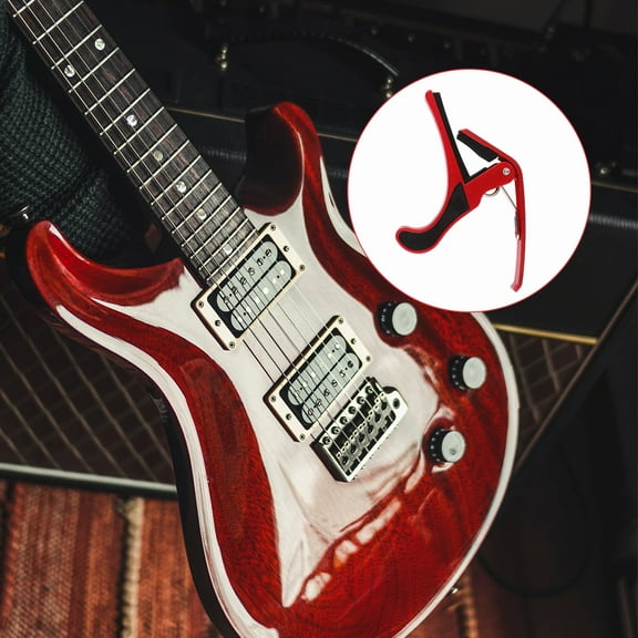 Worgeous 5Pcs Professional Ukulele Sandhi Metal Sandhi Gripper Gripper Guitar Accessories (Red   Gold   Silver   Blue)