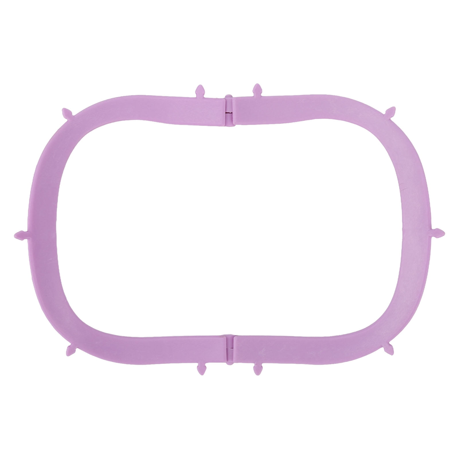 Rubber Dam Frame Purple Foldable Curved Dental Dam Frame Support Holder for for Dentist