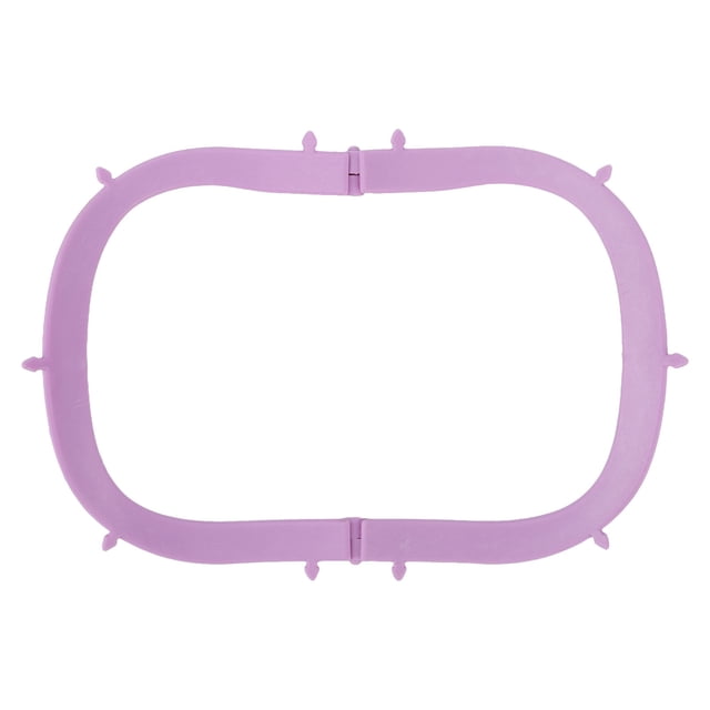Rubber Dam Frame Purple Foldable Curved Dental Dam Frame Support Holder for for Dentist