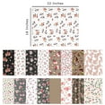 thumbnail image 5 of Soimoi 16 Pc Fat Quarter Bundle,FloralPrint 18"x 22"DIY Patchwork-100% CottonPre-Cut Quilting Fabric White & Gray, 5 of 6