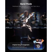 Donner VIVA Smart Electric Guitar, Stringless Guitar Built-in Effects , Portable Guitars for All Skill Levels, with APP Learning