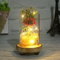 thumbnail image 2 of Wovilon Sunflower Gifts for Women, Lighted Sunflowers in Glass Dome(Red), LED Sunflower Lamp, Romantic Gifts for Her on Mother's Day, Birthday, Home Office Decoration, 2 of 2