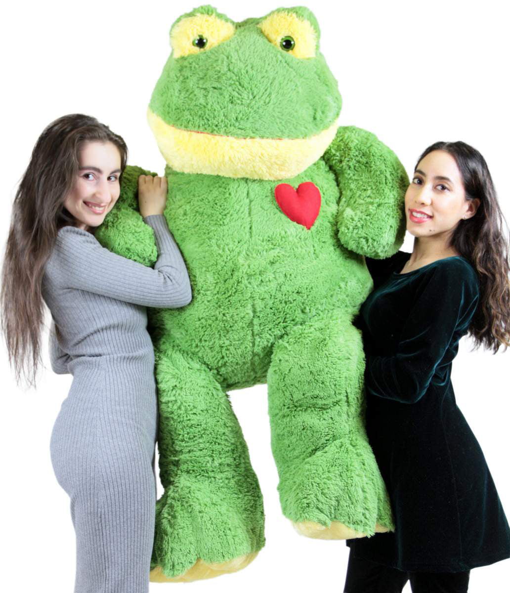 big stuffed frog