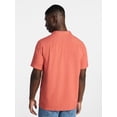 thumbnail image 3 of George Men's & Big Men's Regular Fit Microfiber Button-Up Shirt with Short Sleeves, Sizes XS-5XL, 3 of 5