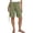 *Army Green, variant on VBVC Women's Drawstring Wide Leg Shorts,Breathable Knee-Length Pants For Women,Ladies Work Beach Trousers with Pockets,Army Green,S-2XL