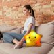 thumbnail image 4 of RKSTN 9.5" LED Twinkle Star Soft Plush Throw Pillows Toys Glowing Stuffed Star Light up Pillow Plush for Valentines's Day Brithday Home Decorations(Yellow), 4 of 6