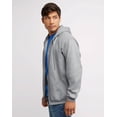 thumbnail image 2 of Hanes Ultimate Cotton Adult Fleece Full-Zip Hoodie , S, Deep Forest, 2 of 5