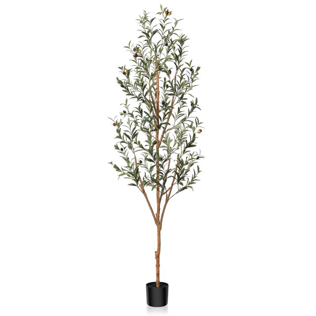 Olivo Artificial Kazeila 180 cm Seda Sintética con Madera en T