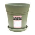 thumbnail image 1 of EIMELI Transplanter Pots de Fleurs Balcon Décor Grandir Boîte Forme Durable Résine Plastique avec Plateau 1Pcs, 1 of 16