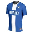 thumbnail image 2 of Men's GameDay Greats #1 Royal Kentucky Wildcats Lightweight Soccer Fashion Jersey, 2 of 4