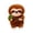 Brown, variant on YATAV Cute Sloth Stuffed Animal Plush,Branch-Hugging Sloth Stuffed Toy,12 Inch Small Sloth Plush Toy for Office Desk & Home Decor,Soft Companion Plush Birthday Gift(Khaki)