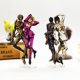 thumbnail image 2 of JOJO JOJO's Bizarre Adventure Golden Wind Giorno Giova Bruno Bucciarati HF figura acrílica con soporte modelo placa soporte pastel topper Gao Jinjia LED, 2 of 2