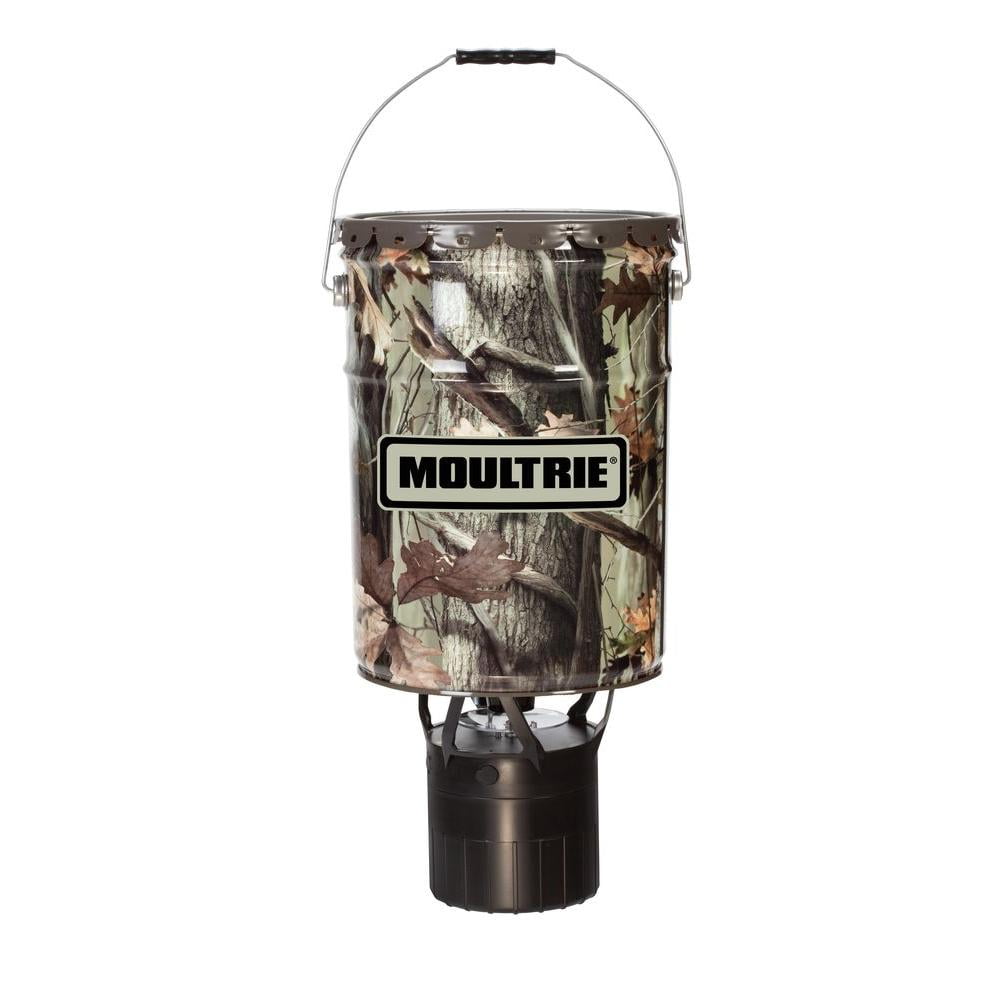 Moultrie 6.5 Gallon Econo Plus Hanging Deer Feeder with Photocell Timer