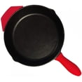 thumbnail image 2 of 4 pack Silicone Hot Handle Cover, Assist Pan Holder for Cast Iron Skillets and Traditional Pots - Red, 2 of 6