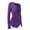 Purple, variant on Women's Sequins Bodysuit Top Long Sleeve Shirt See Through Clubwear Tee Slim Blouse Nightclub Jumpsuit for Women,Cotton Rompers for Women, Striped Romper for Women