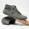 thumbnail image 3 of Bottes de Randonnée Mode pour Femmes Couleur Unie Douces Antidérapantes Respirantes Chaussures d'Extérieur, 3 of 7