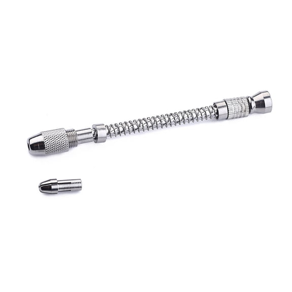 Worgeous Semi-automatic Mini Hand Drill Precision Pin Vise Hand Drill Rotary Tools for Models Hobby Craft and Jewelers