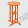 thumbnail image 3 of WestinTrends Outdoor 37" Counter Height HDPE Outdoo Bistro Bar Table, Orange, 3 of 7