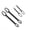 A, variant on XYRSRUW Adjusting Wrench Set, Versatile 8-24mm Adjustable Wrench for Plumbing and Automotive Repair, Multifunctional Torque Tool for Home Maintenance and DIY Projects