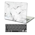 thumbnail image 3 of KSK KAISHEK Hard Case Compatible with MacBook Pro 16 inchs( XDR Display & Touch ID, 2020-2019) + Black Keyboard Cover Model A2141, Type C Marble A 194, 3 of 5