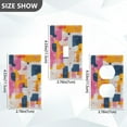 thumbnail image 7 of Yayeee Blank Wall Plate Cover 1-Gang 4.5"x2.7" Home Unused Decorative Outlet, Art Geometric, 7 of 7