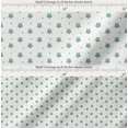 thumbnail image 2 of Soimoi Green Cotton Poplin Fabric Artistic Floral Printed Craft Fabric by the Yard 56 Inch Wide, 2 of 7