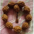 thumbnail image 2 of K-KED Olive Carved Core Nine Dragons Auspicious Olive Hu Bracelet for Men Women-17mm, 2 of 6