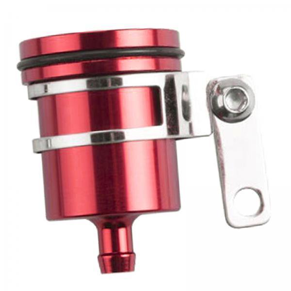 Depósito de líquido de frenos,Depósito de líquido de frenos de motocicleta de aluminio,Depósito de líquido del cilindro maestro del embrague delantero,Taza del tanque de aceite Reemplazo