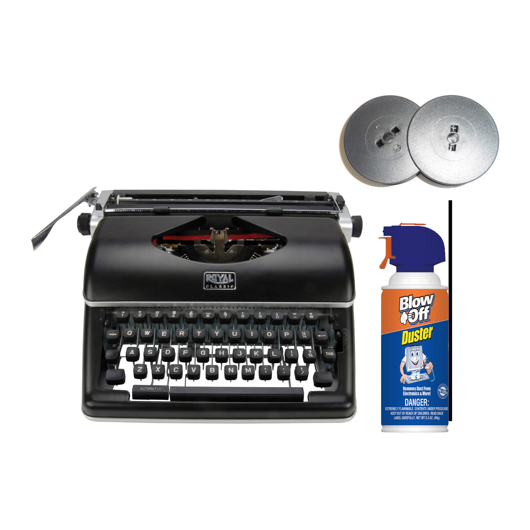 Made in USA Royal Quiet Deluxe Typewriter Ribbon with custom color options