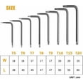 thumbnail image 5 of EcoNesxp 1/4 15mm Set Magnetic Hex Socket Set Magnetic Drill Bit Socket Hex Socket Set Inch For Quick Change Chuck 10 Piece Set Impact Driver Socket Bits, 5 of 5