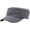 Gray, variant on Adjustable Unisex Flat Top Twill Classical Baseball Cap Military Hat 22-23.6 in Cadet Cap