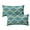 Branch-Rose, variant on Home Soft Things Jacquard Throw Pillow Cover 2 Piece Set - Chevron - Deep Teal - 14" x 26" LUMBAR