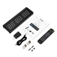 thumbnail image 6 of Programmable Remote Control LED Timer Interval Timer Garage Timer Sports Training Clock Gym Timer, 6 of 6