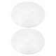 thumbnail image 2 of Plastic Ceiling Shade Decorative Light Covers For Office Use Round Modern Style 9.6×9.6×2.8in Ceiling Light Fixture Cover 2Pcs, 2 of 5