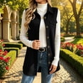 thumbnail image 4 of Women's Vintage Solid Color Button Fashion Casual Lapel Cardigan Jacket Top For Everyday Style, 4 of 9